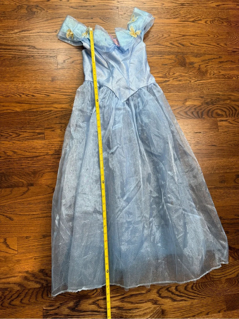 Disney Girls Cinderella Princess Tulle Costume / Dress Up / Play Dress 7-8